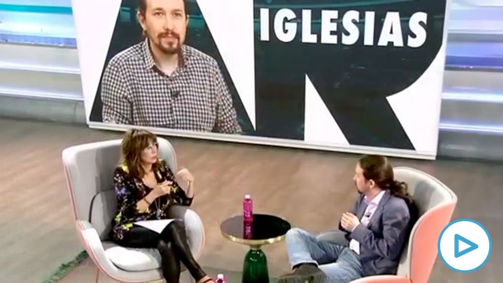 Pablo Iglesias entrevistado por Ana Rosa.