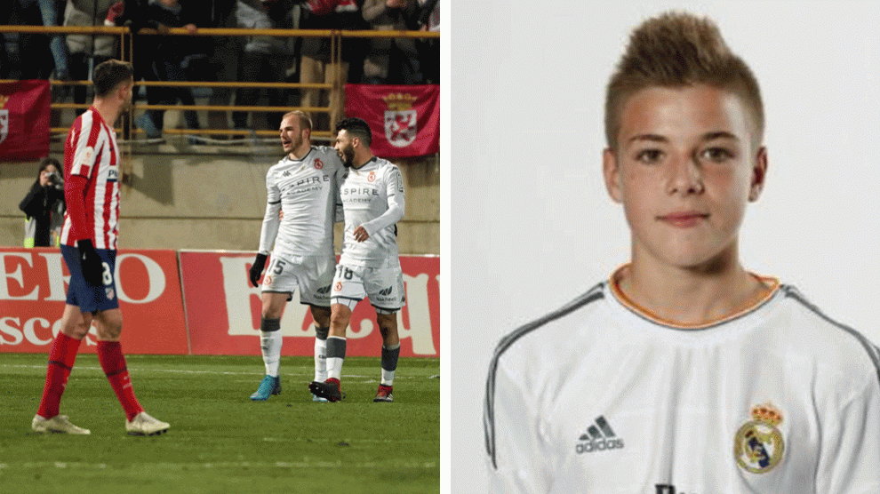 Sergio Benito, autor del gol que eliminó al Atlético, fue canterano del Real Madrid