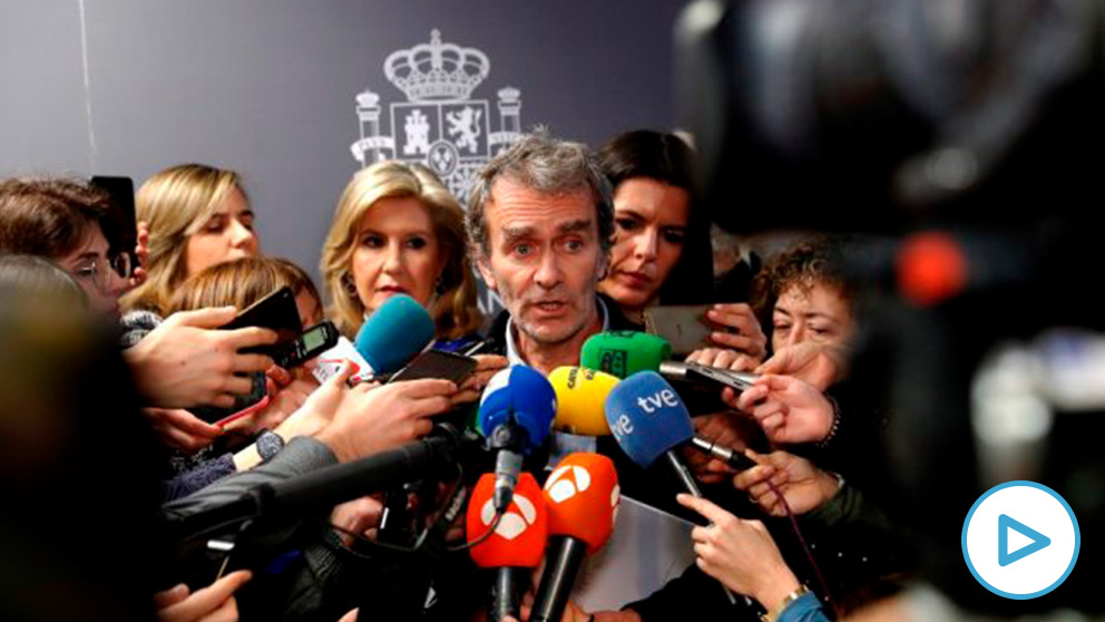 El director del Centro de Coordinación y Emergencias Sanitarias del Ministerio de Sanidad, Fernando Simón. Foto: EFE