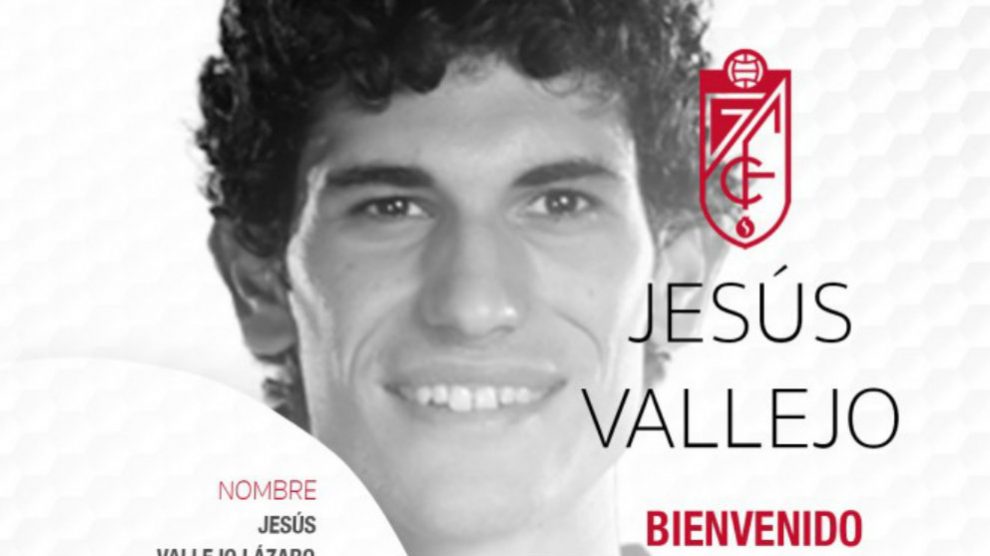 Jesús Vallejo, nuevo jugador del Granada. (Granada Club de Fútbol)