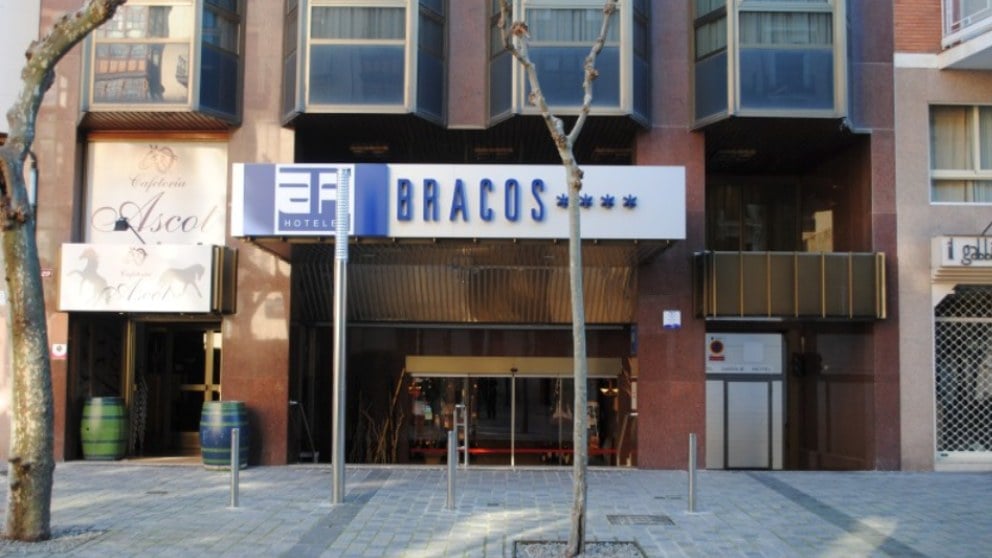 Hotel Bracos en Logroño. Foto: Google Maps