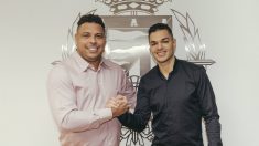 Ronaldo Nazario y Hatem Ben Arfa. (Real Valladolid)