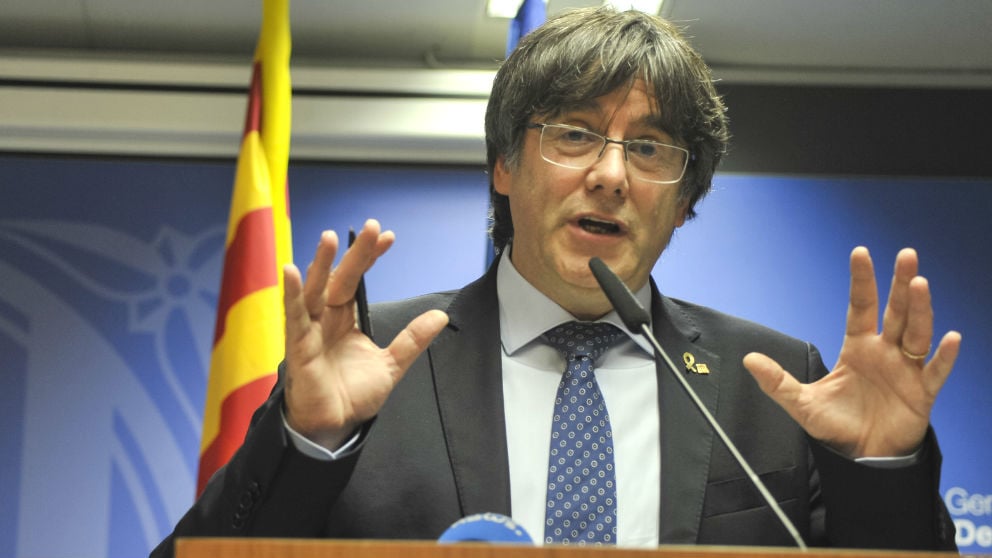 Puigdemont, ex presidente de la Generalitat fugado en Bélgica.