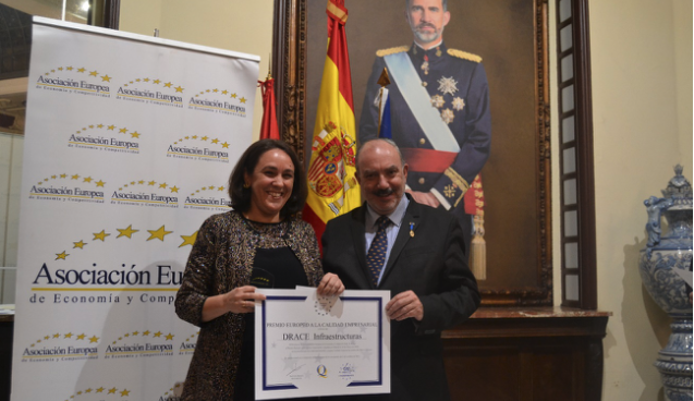 Drace (ACS) es galardonada con el Premio Europeo a la Calidad Empresarial de la AEDEEC