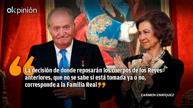Futuro incierto acerca del lugar donde reposarán los Reyes Juan Carlos y Sofía