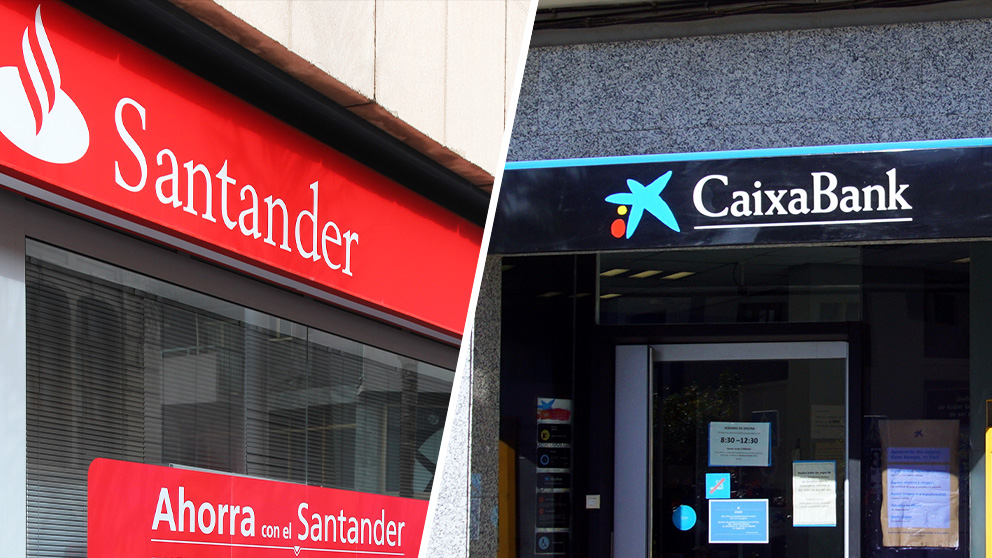 Santander y Caixabank