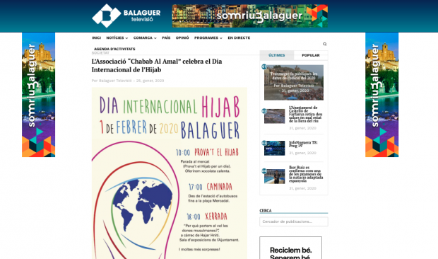 Web de Balaguer TV