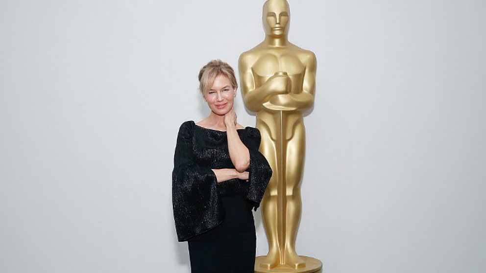 La actriz Renée Zellweger podría ganar el primer Oscar de su carrera gracias a su papel protagonista en ‘Judy’, el biopic de Judy Garland. Foto: AFP