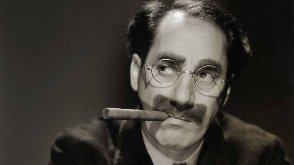 Groucho Marx es uno de los mejores personajes para disfrazarte en Carnaval