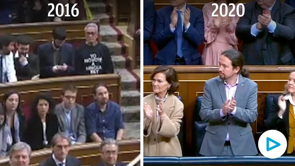 Podemos en el Congreso.