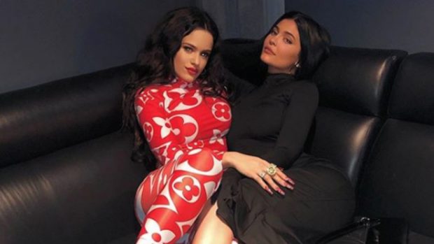 Rosalía aterriza por sorpresa al cumpleaños de la hija de Kylie Jenner