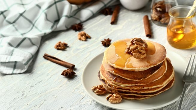 Recetas de tortitas veganas con nueces