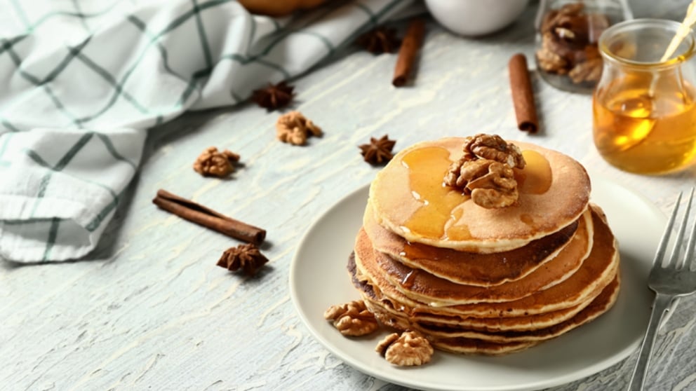 Tortitas veganas con nueces