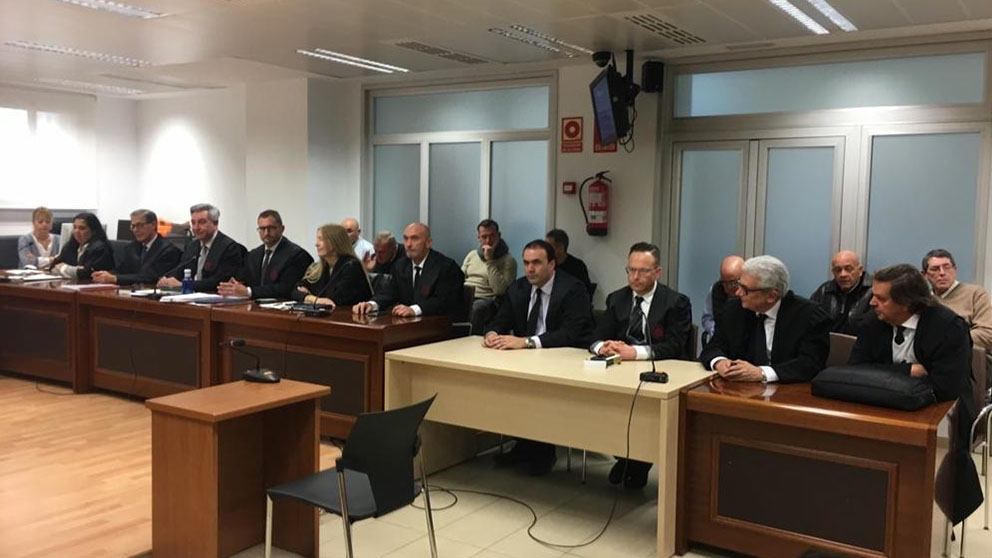 Una de las sesiones del juicio por el crimen del alcalde de Polop