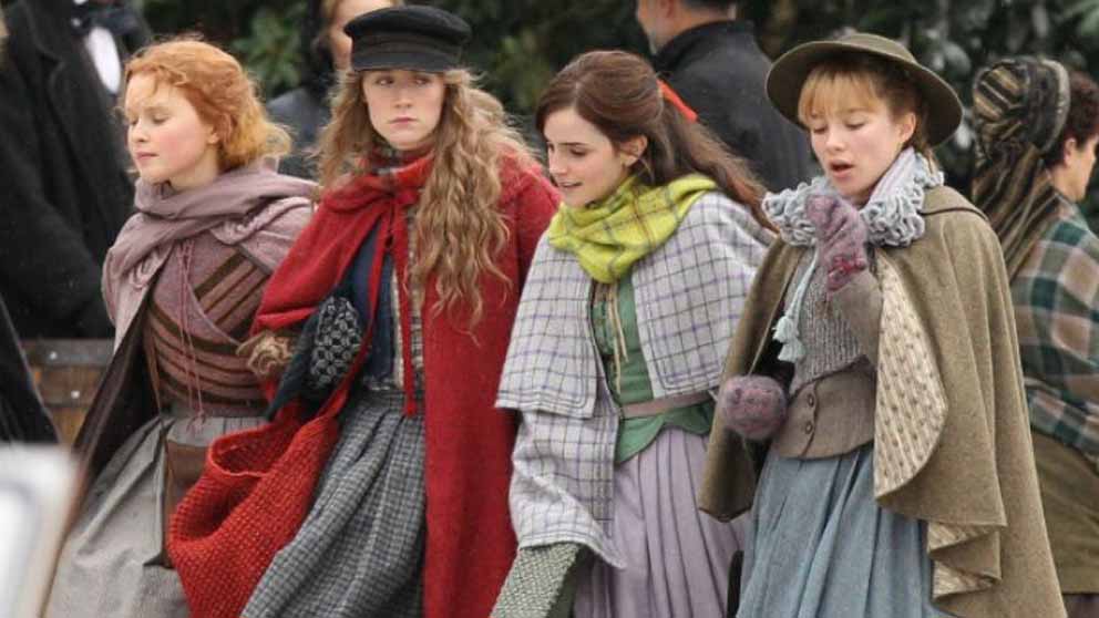 Florence Pugh, Saoirse Ronan, Emma Watson y Eliza Scanlen protagonizan esta revisión del clásico ‘Mujercitas’, con el que su directora Greta Gerwig vuelve a llegar hasta los Oscar.