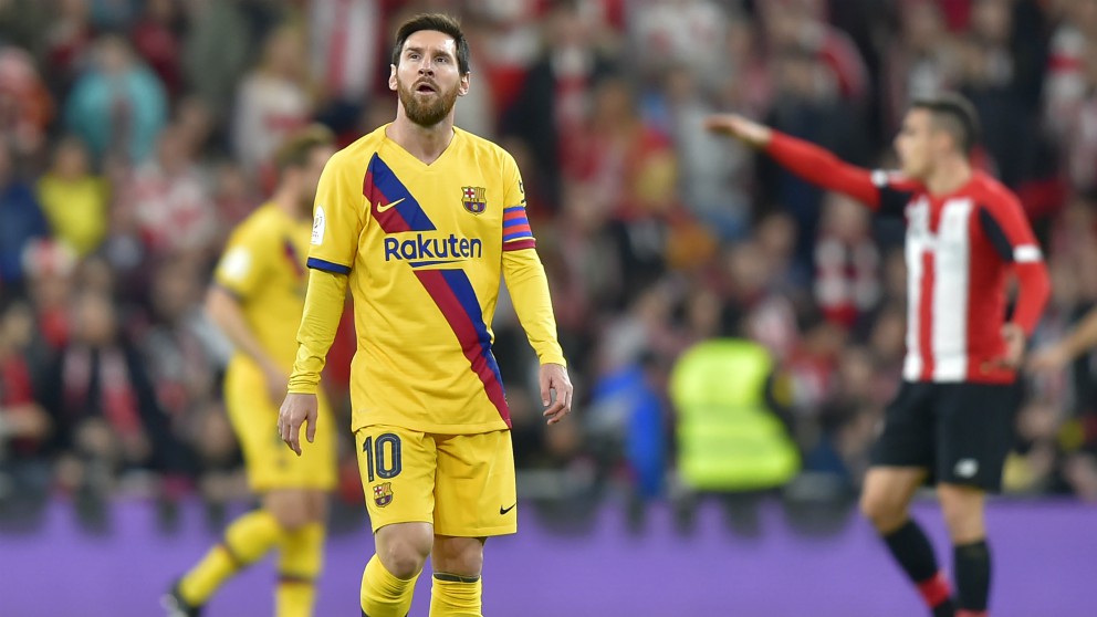 Copa del Rey 2019-2020 | Athletic Club – Barcelona, en directo. (AFP)
