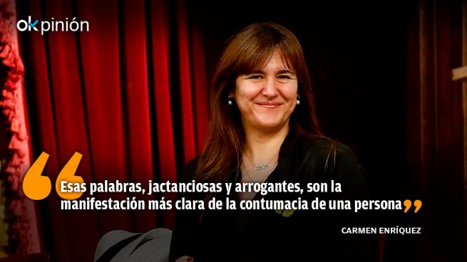 Laura Borrás se jacta de decirle a la cara a Felipe VI: «Los catalanes no tenemos Rey»