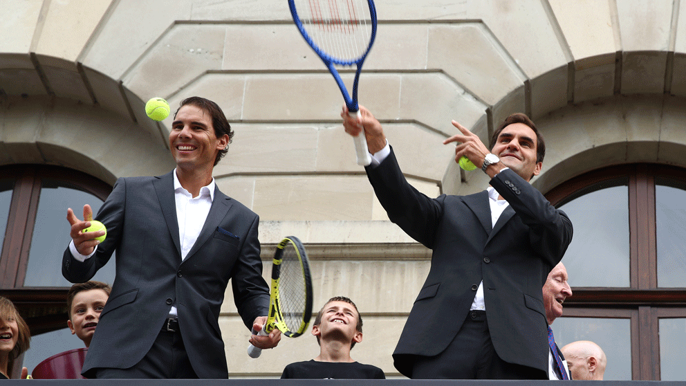 Federer y Nadal emularán a Ali y Foreman en un partido en Sudáfrica donde batirán el récord de público