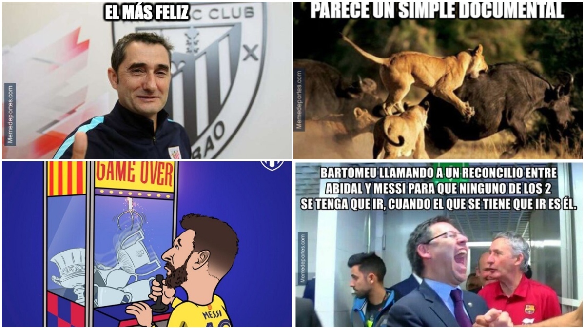 Algunos de los memes del Athletic – Barcelona de Copa del Rey.