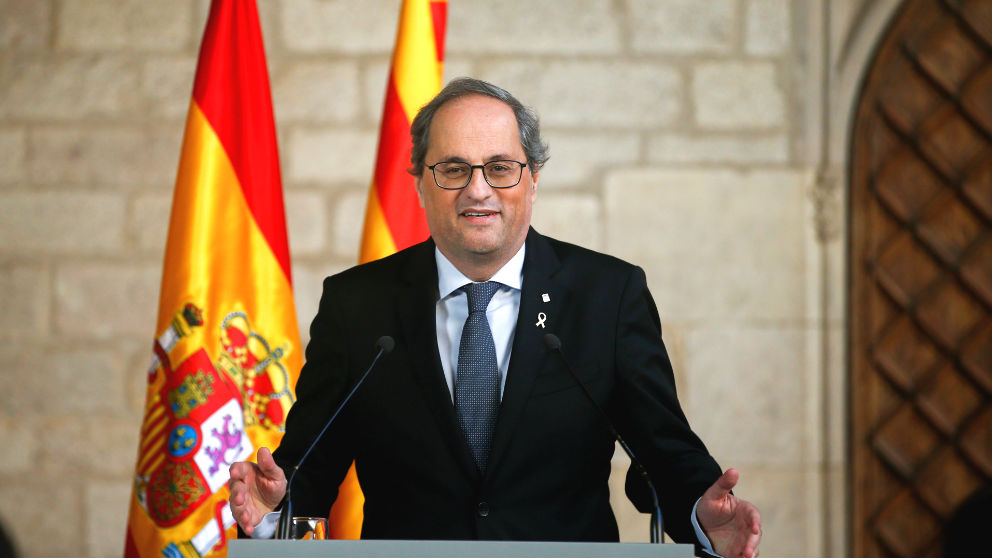 El presidente de la Generalitat, Quim Torra.