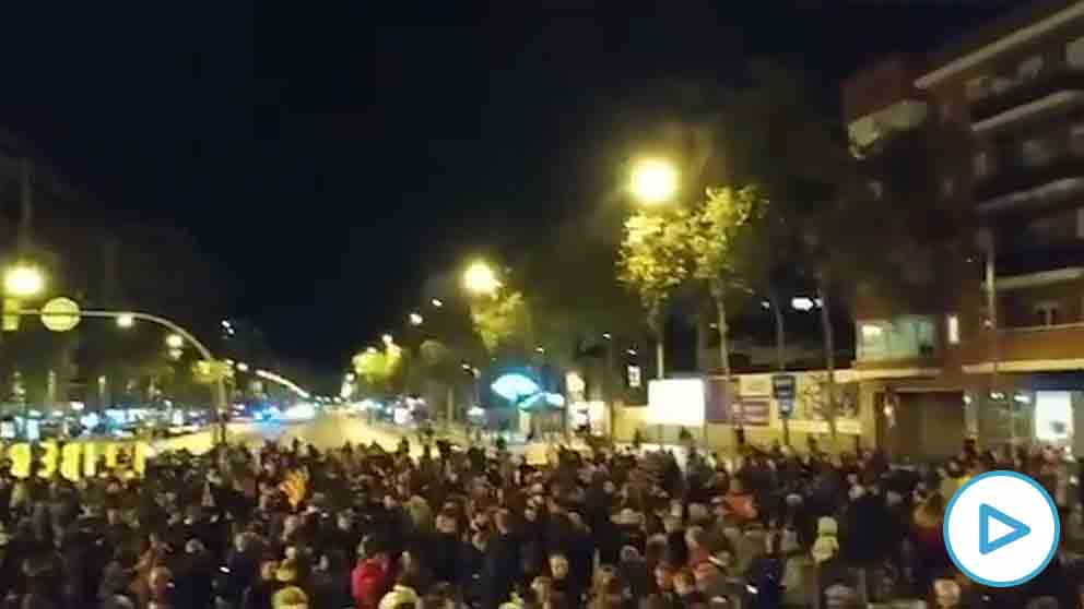 Los CDR llevan más de 100 días cortando la Meridiana de Barcelona para protestar contra la sentencia del 1-O en el Supremo.