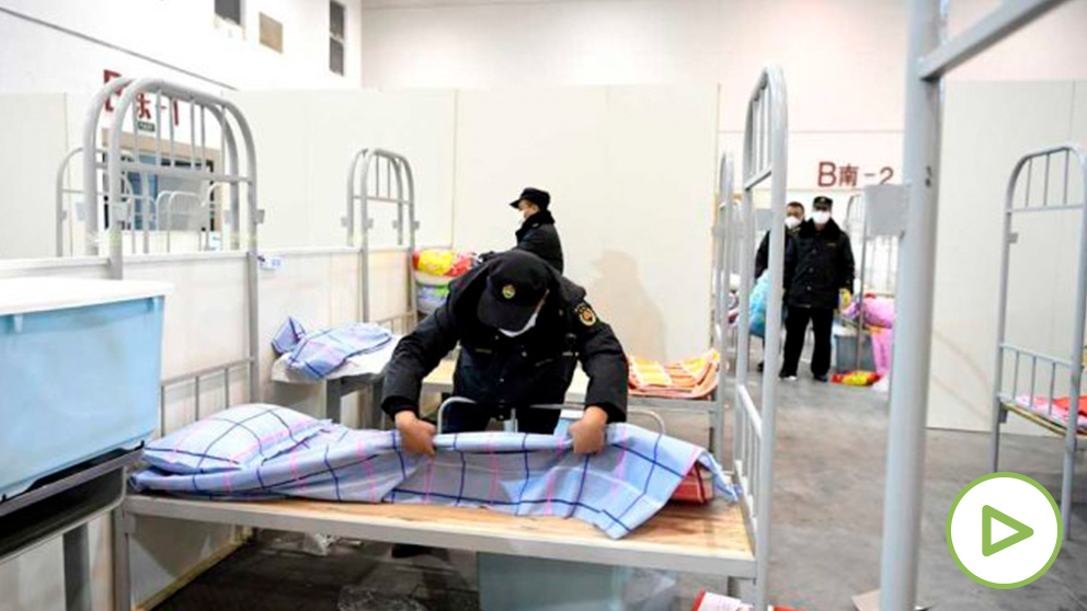 Hospital en Wuhan para luchar contra el coronavirus. Foto: Europa Press.
