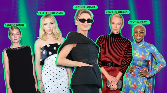 Cinco actrices compiten por el Oscar 2020: Scarlett Johansson, Cynthia Erivo, Charlize Theron, Saoirse Ronan y Renée Zellweger.