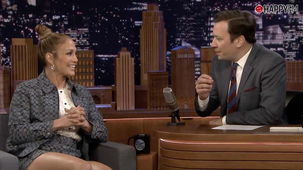 Jennifer Lopez en ‘The Tonght Show’