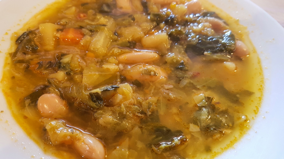 Receta de Pote de berzas