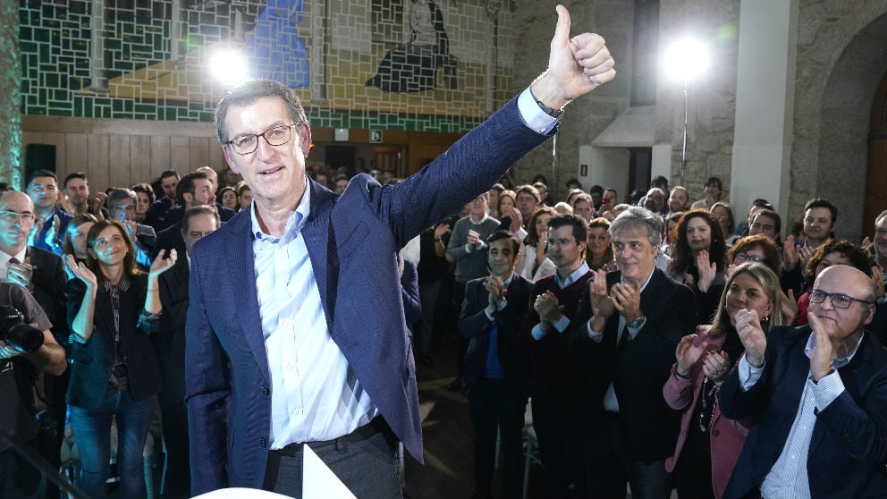 El presidente de Galicia y del PP de Galicia (PPdeG), Alberto Núñez Feijóo. (Foto: Europa Press)