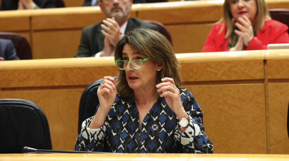 La ministra Teresa Ribera. (Foto: PSOE)