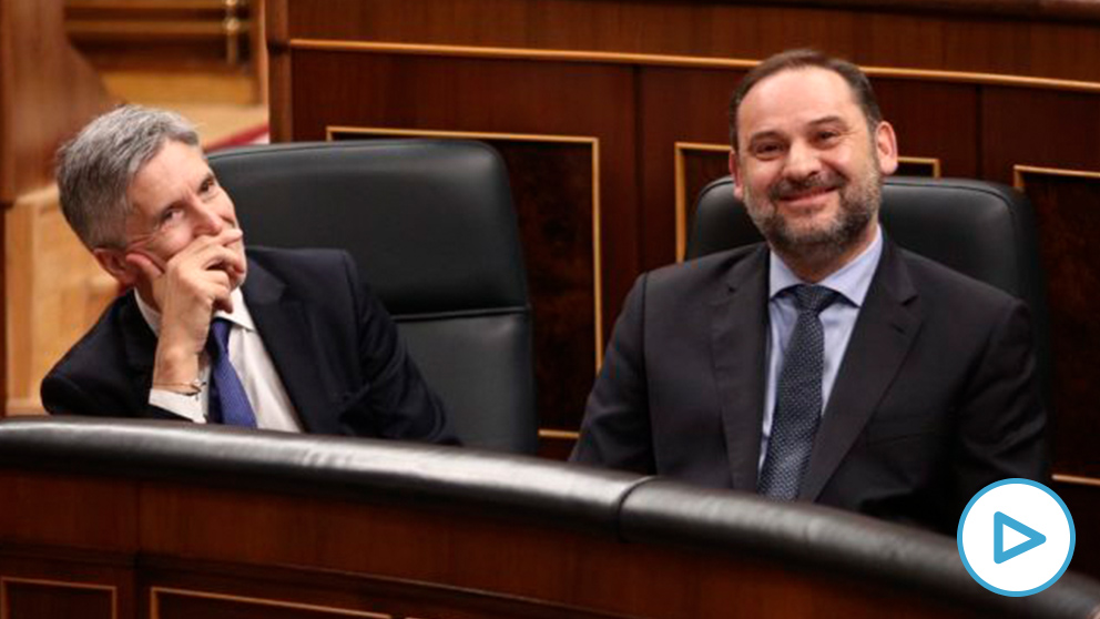 Los ministros José Luis Ábalos y Fernando Grande Marlaska. Foto: EP
