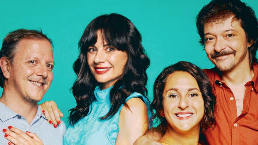 Miren Ibarguren, Pepa Rús, Óscar de la Fuente y Juanan Lumbreras protagonizan ‘Me gusta como eres’ en el Teatro Lara de Madrid.