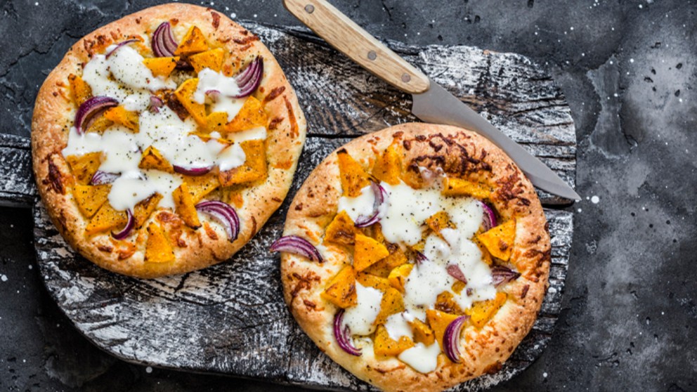 Tortilla de boniato, zanahoria y cebolla
