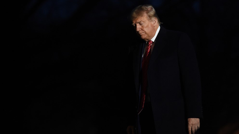 Donald Trump, presidente de los Estados Unidos de América. Foto: AFP