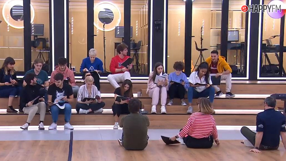 Reparto de temas Gala 6 de OT 2020