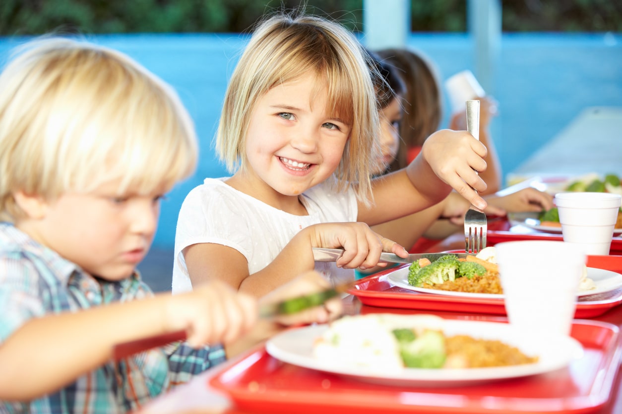 Comedor escolar @Istock