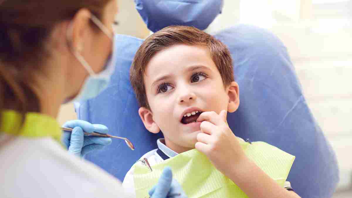 El miedo al dentista en niños