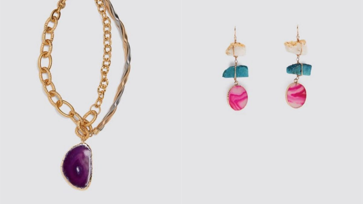 La primera colección de accesorios con piedras naturales de Zara no puede ser más bonita