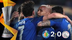 El Getafe venció al Ajax en el Coliseum. (Alberto Simón)