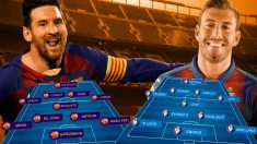 Barcelona y Eibar se enfrentan en el Camp Nou.