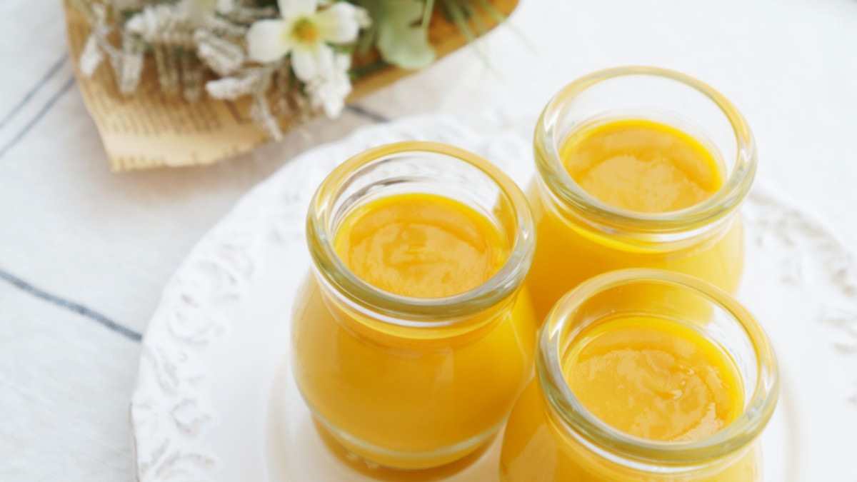 Mousse de naranja ligera y fácil de preparar