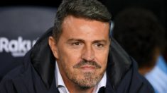 Óscar García, entrenador del Celta de Vigo. (AFP)