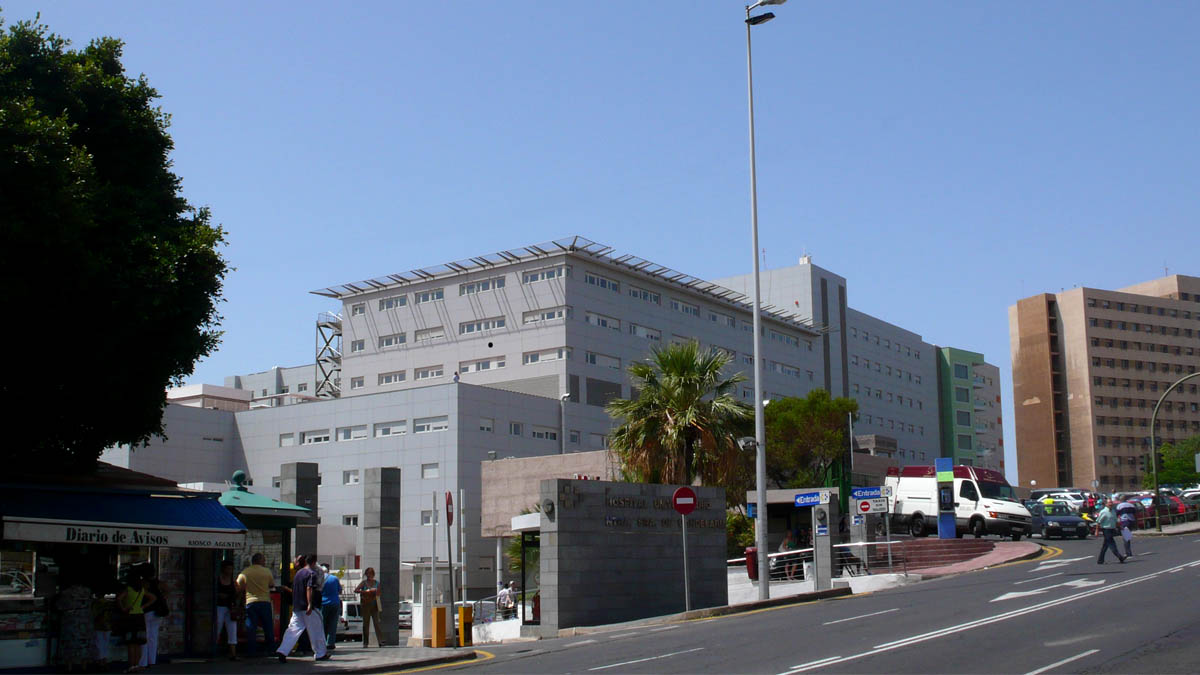 Hospital Universitario Nuestra Señora de Candelaria, en Tenerife.