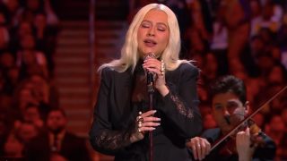 Así fue la actuación de Christina Aguilera en el tributo a Kobe Bryant