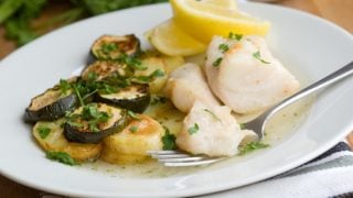 Receta de bacalao a la plancha