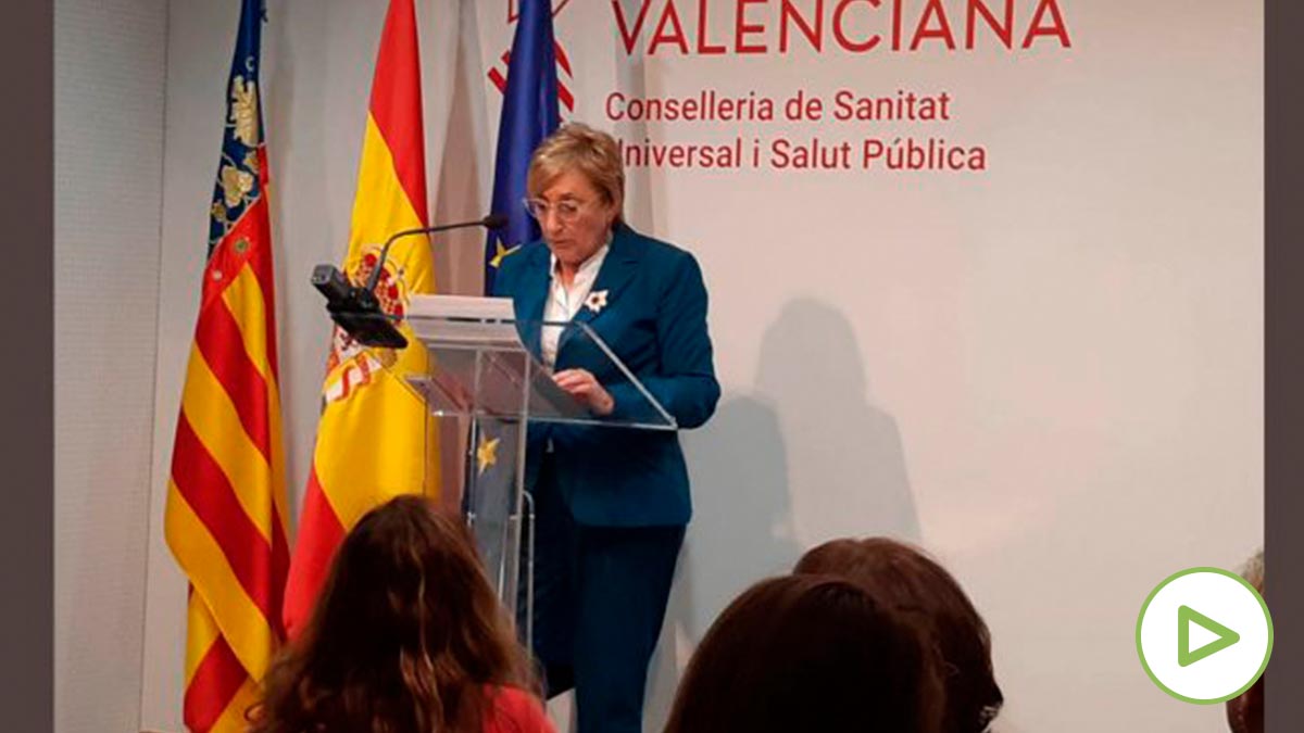 La consellera de Sanidad de la Generalitat Valenciana, Ana Barceló.