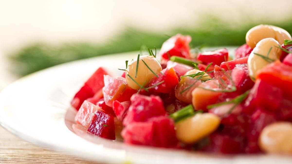 ensalada de alubias