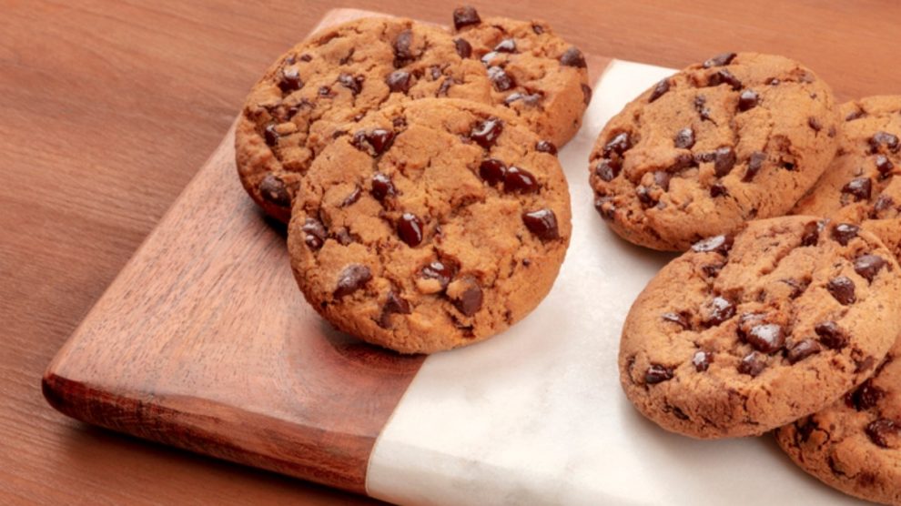 Galletas de harina de arroz y chocolate sin gluten