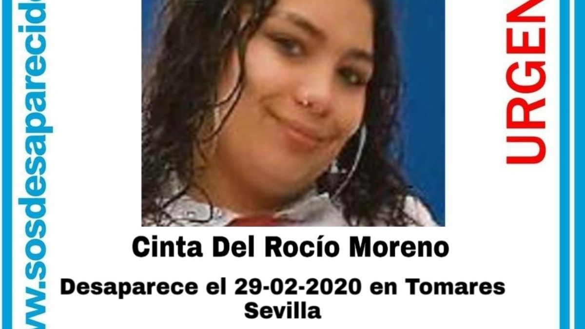 Cinta del Rio, desaparecida en Tomares, Sevilla